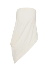 St. Agni Cloud Asymm Drape Top