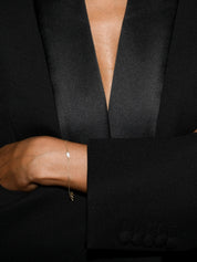 Baguette Lab Diamond Gold Chain Bracelet