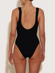 Hunza G | Celine Swim in Black | The UNDONE