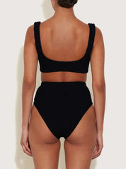 Hunza G | Patricia Bikini in Black | The UNDONE