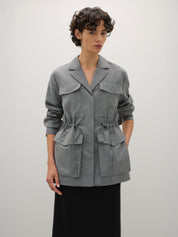 A.Emery | Bennett Jacket in Glaze Grey | The UNDONE