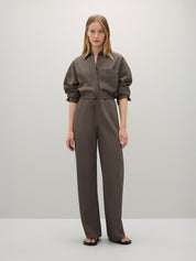 A.Emery | Estee Bias Pant in Grey Brown Ash | The UNDONE