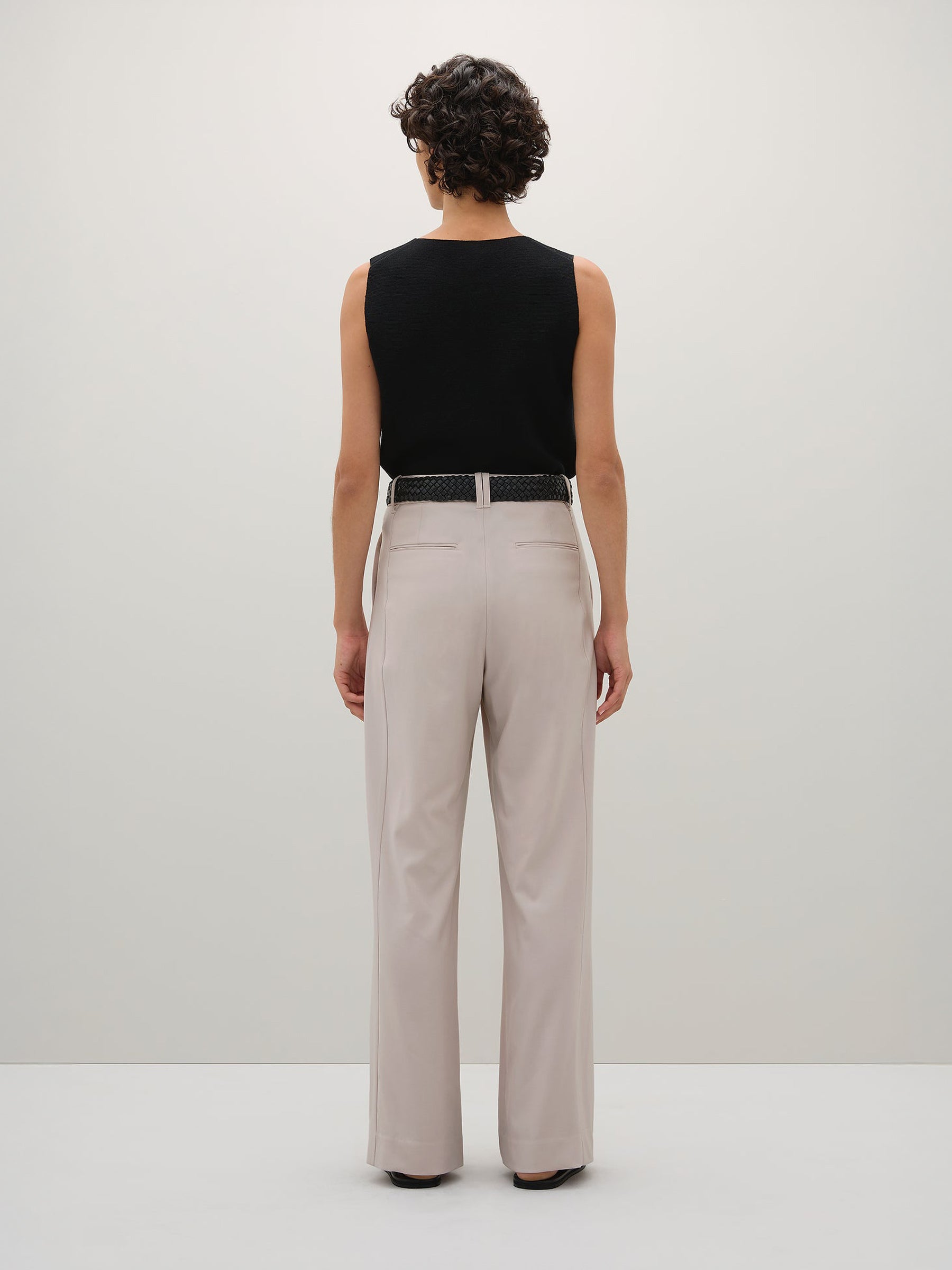 A.Emery | Goddard Pant in Ivory Oyster | The UNDONE