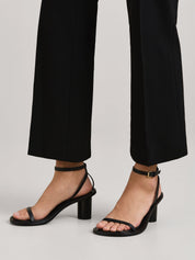 A.Emery | Idris Heeled Sandal in Black | The UNDONE