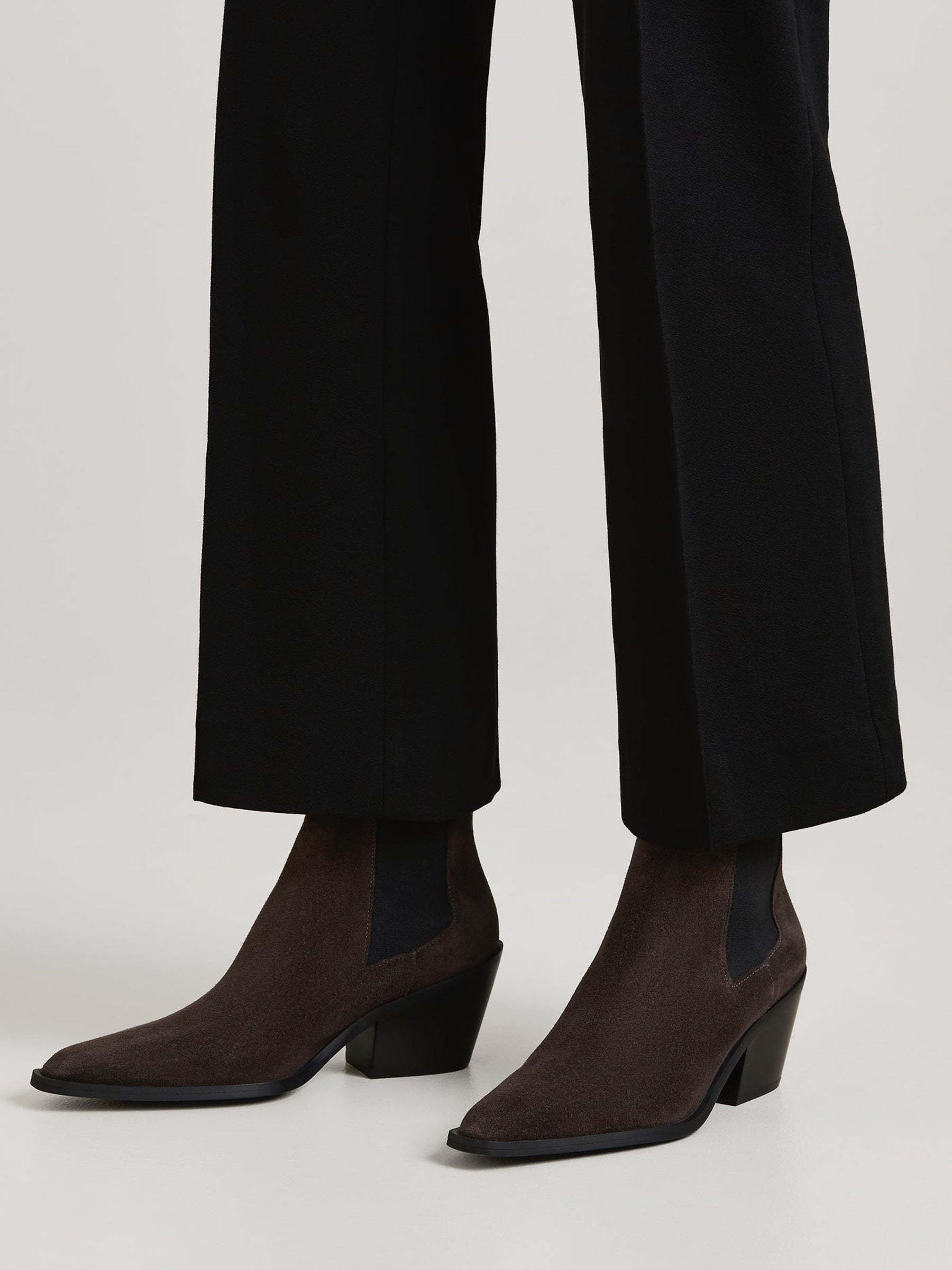 A.Emery | Leo Boot in Brown Mulch Suede | The UNDONE