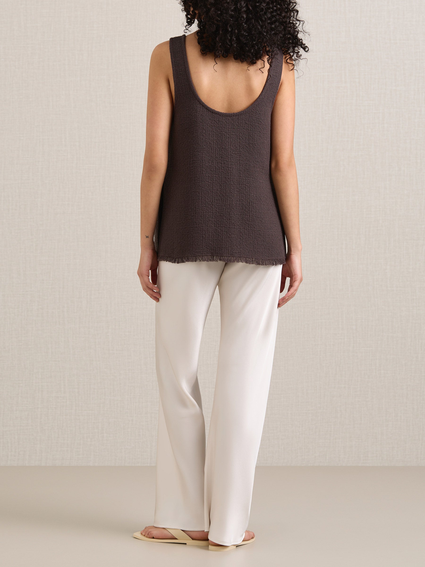 A.Emery | Sloane Tank in Chocolate | The UNDONE