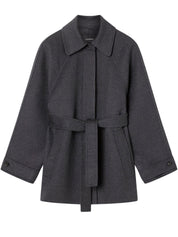A.Emery | Wilder Coat in Charcoal Melange | The UNDONE