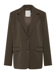 AJE | Remi Oversized Blazer in Brown Cedar | The UNDONE