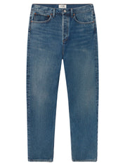 AGOLDE | 90s Mid Rise Straight Jean in Blue Essence | The UNDONE