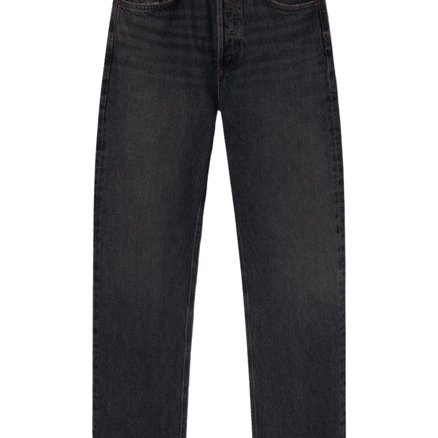 AGOLDE | Kelly Jean in Washed Black Eclipse | The UNDONE