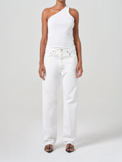AGOLDE | Kelly Jean in White Milkshake | The UNDONE