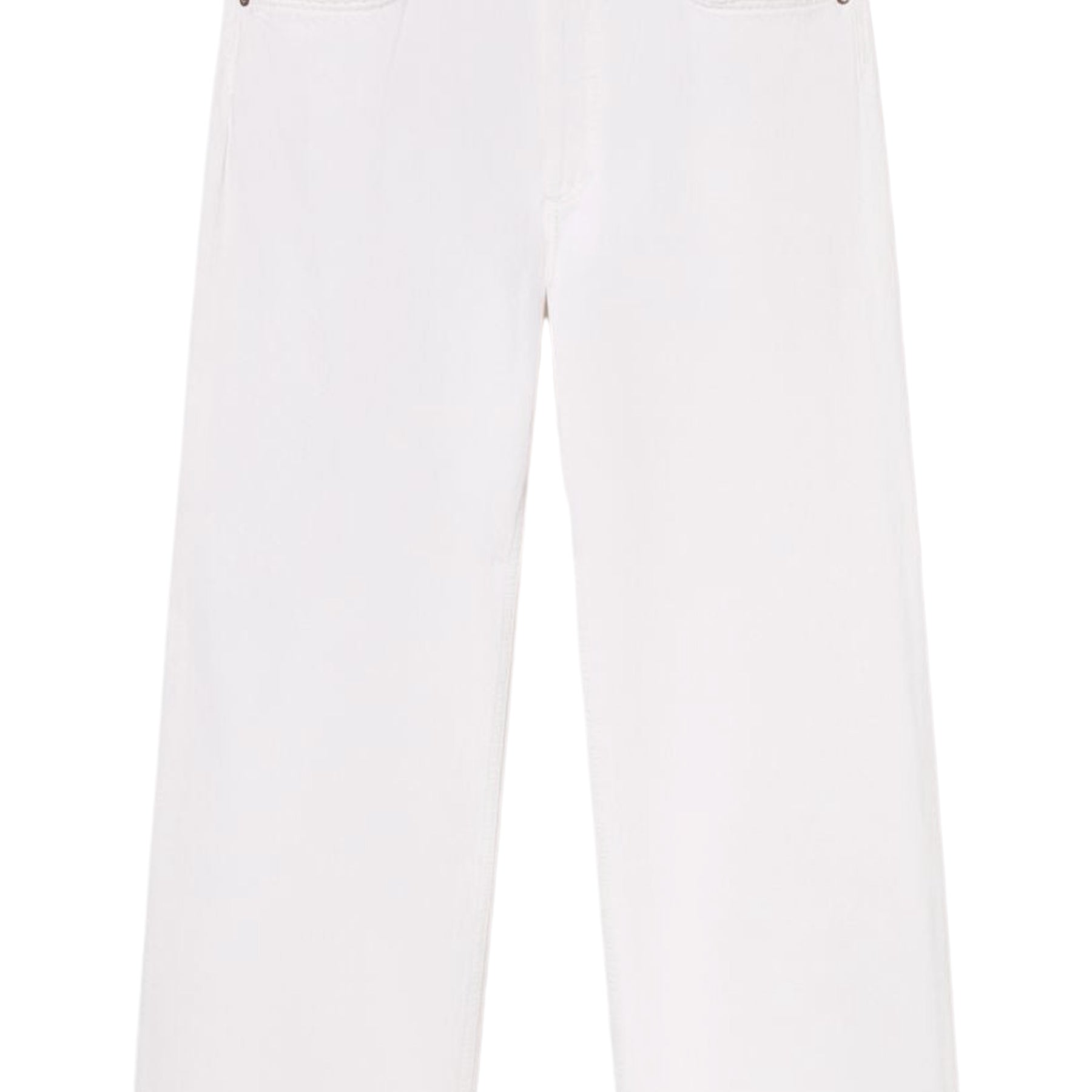 AGOLDE | Low Curve Jean in White Milkshake | The UNDONE