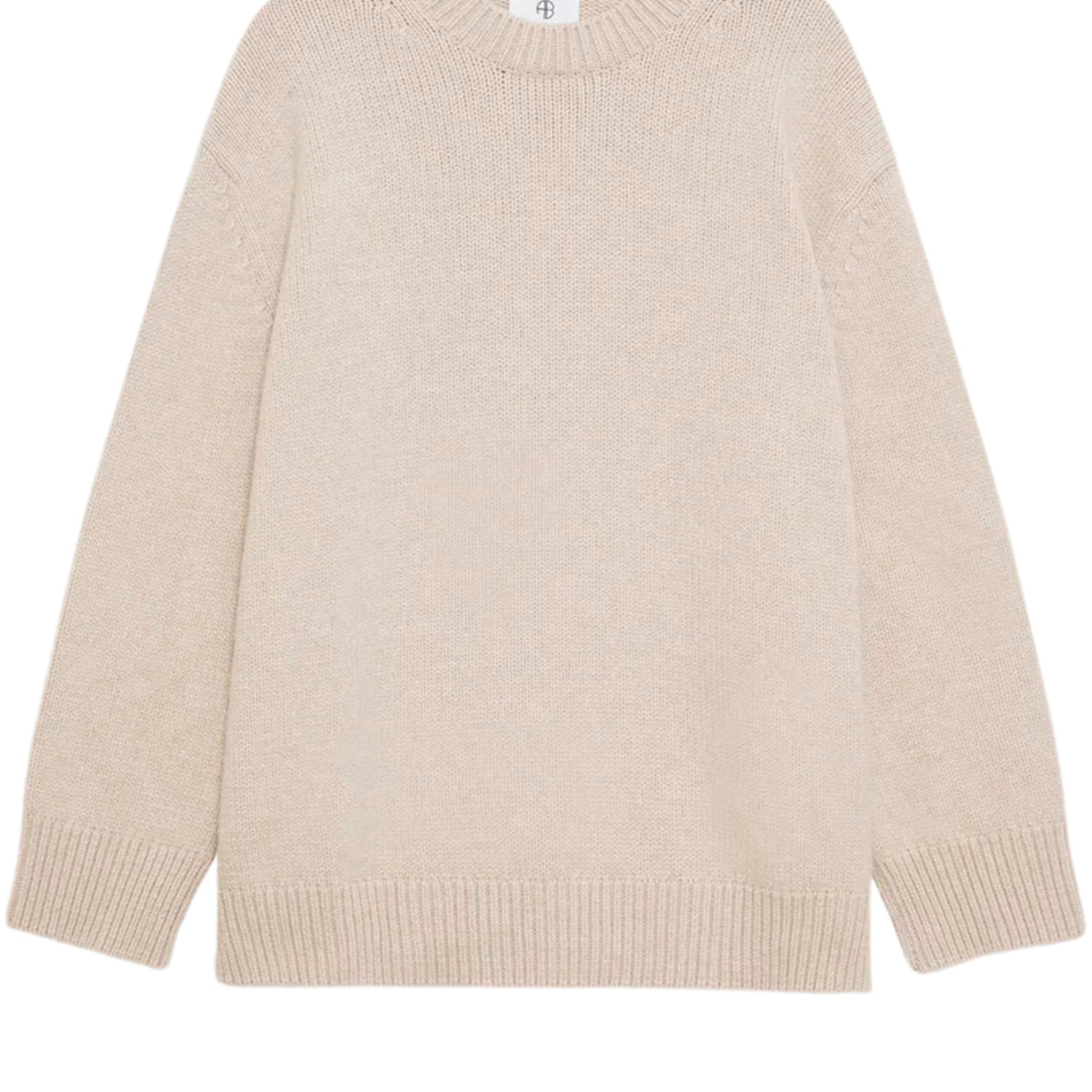 Anine Bing | Rosie Sweater in Oatmeal | The UNDONE