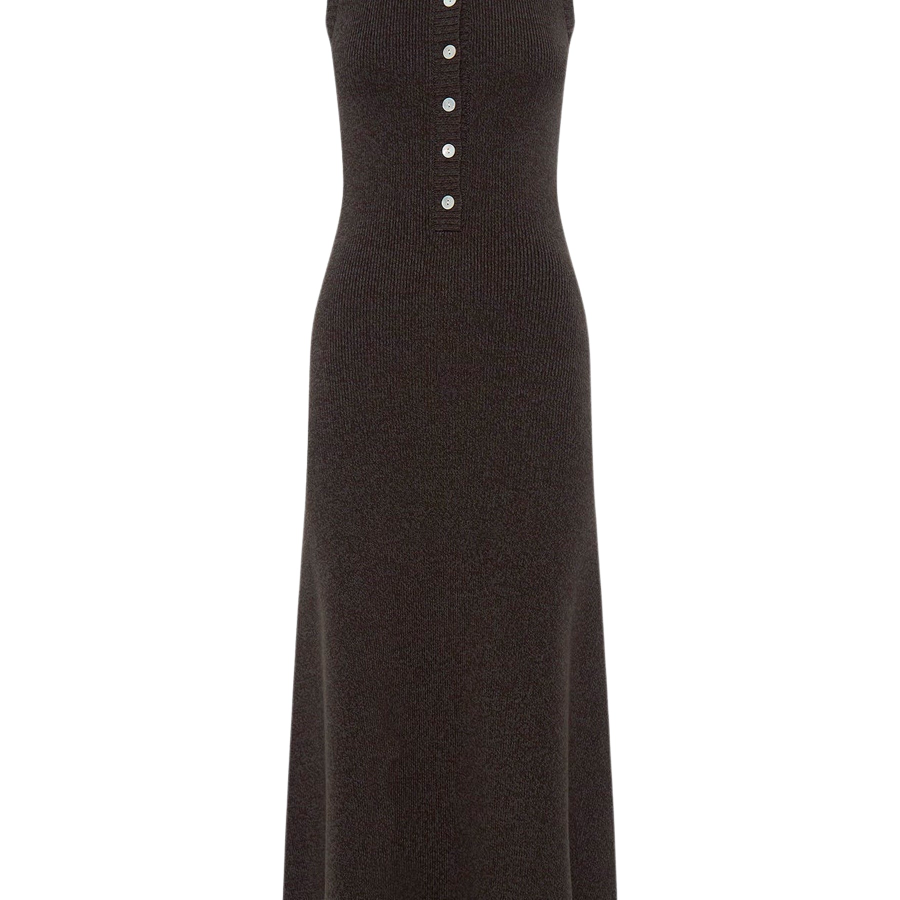Anna Quan | Azzura Dress in Brown Grey Carob | The UNDONE