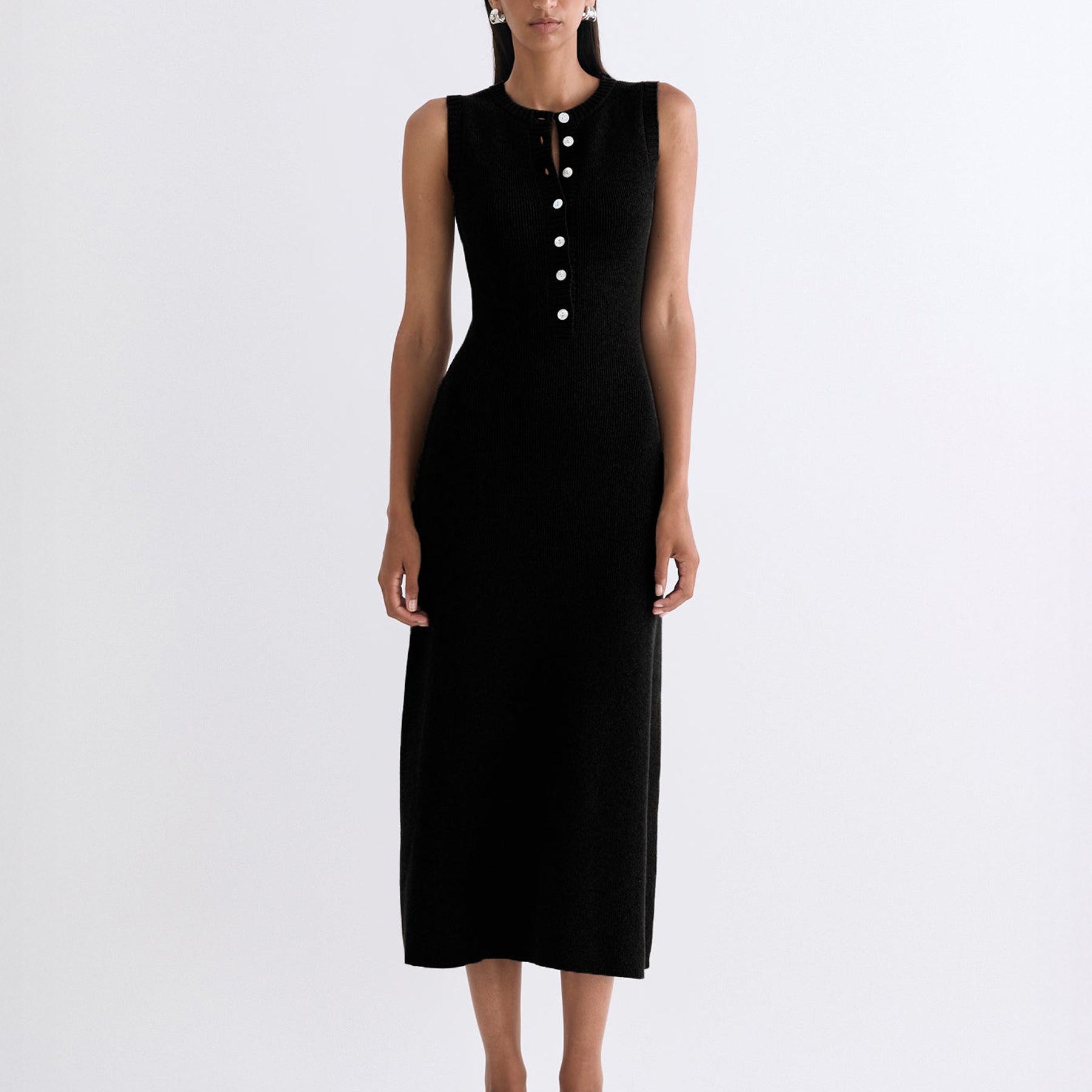 Anna Quan | Azzura Dress in Black Raven | The UNDONE