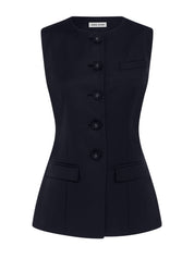 Anna Quan | Bailey Top in Black Raven | The UNDONE