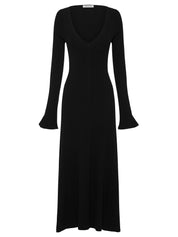 Anna Quan | Larissa Dress in Black Raven | The UNDONE