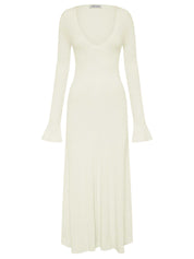 Anna Quan | Larissa Dress in White Silence | The UNDONE