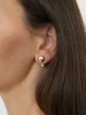 Balade | Deia Large Earrings in 925 Sterling Silver | The UNDONE