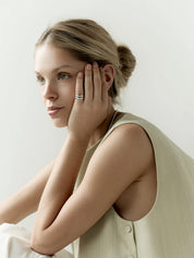 Balade | Milo Ring in 925 Sterling Silver | The UNDONE