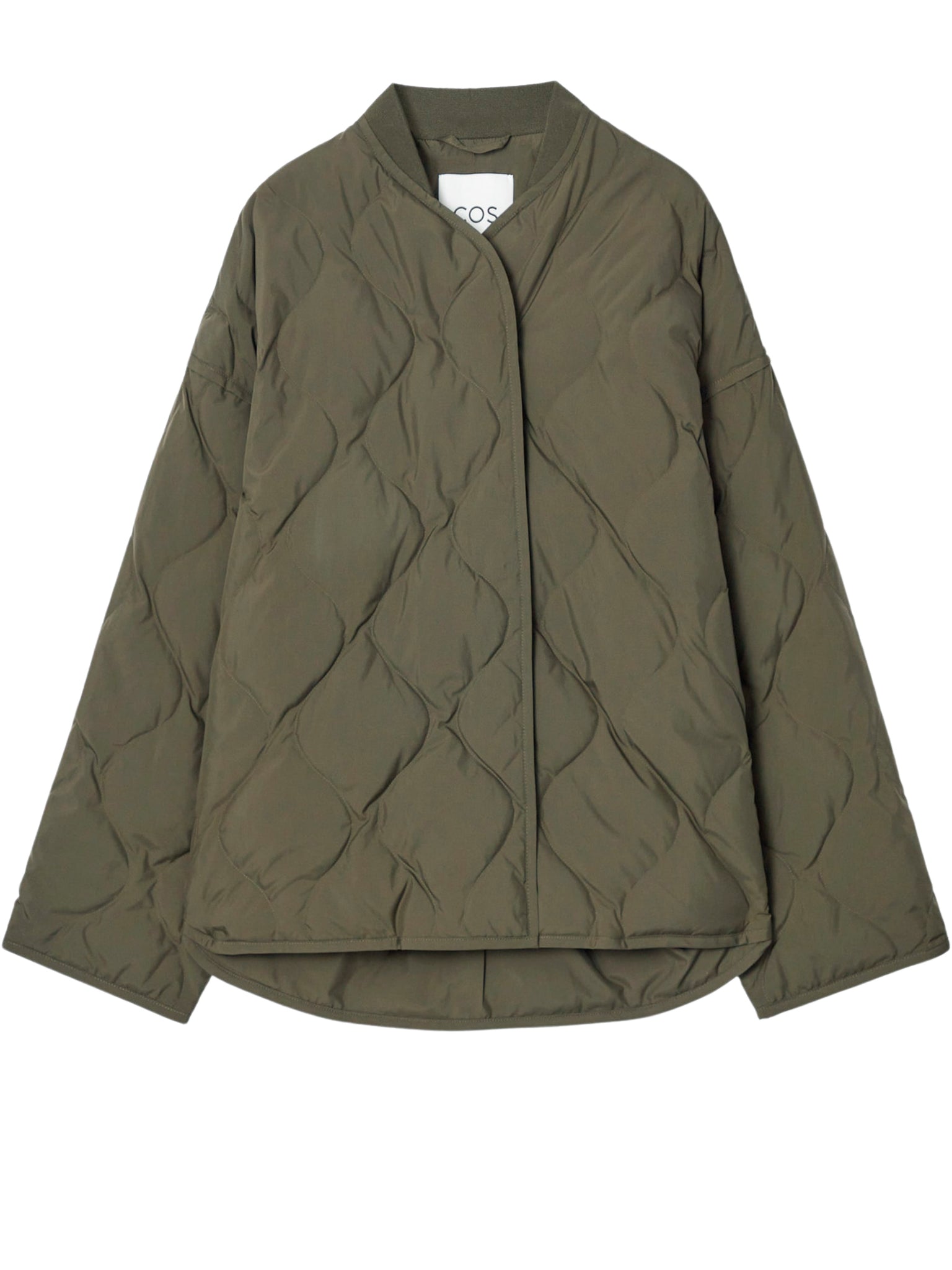 Beige Quilted H&m Ladies Khaki Quilted Jacket Octavia Quilted