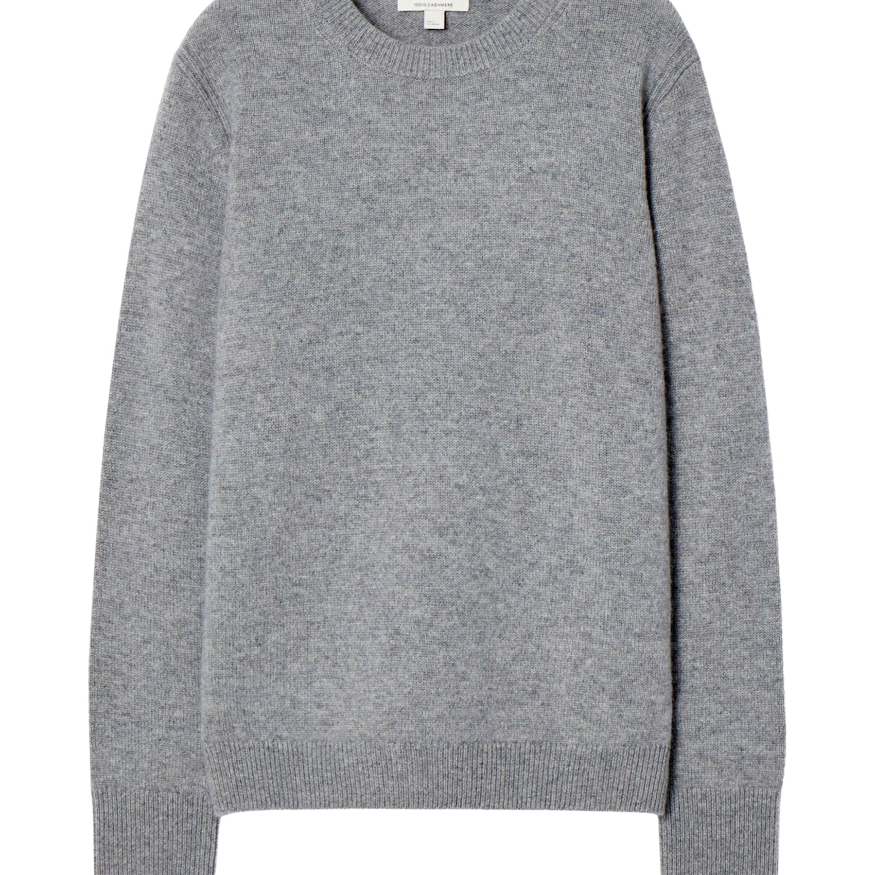 COS | Pure Cashmere Jumper in Grey | The UNDONE