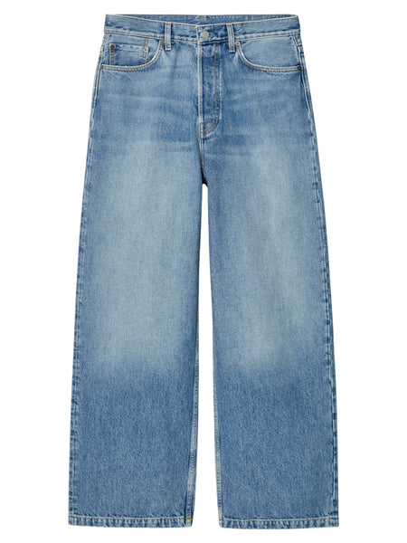 COS | Volume Wide-Leg Jeans in True Blue | The UNDONE