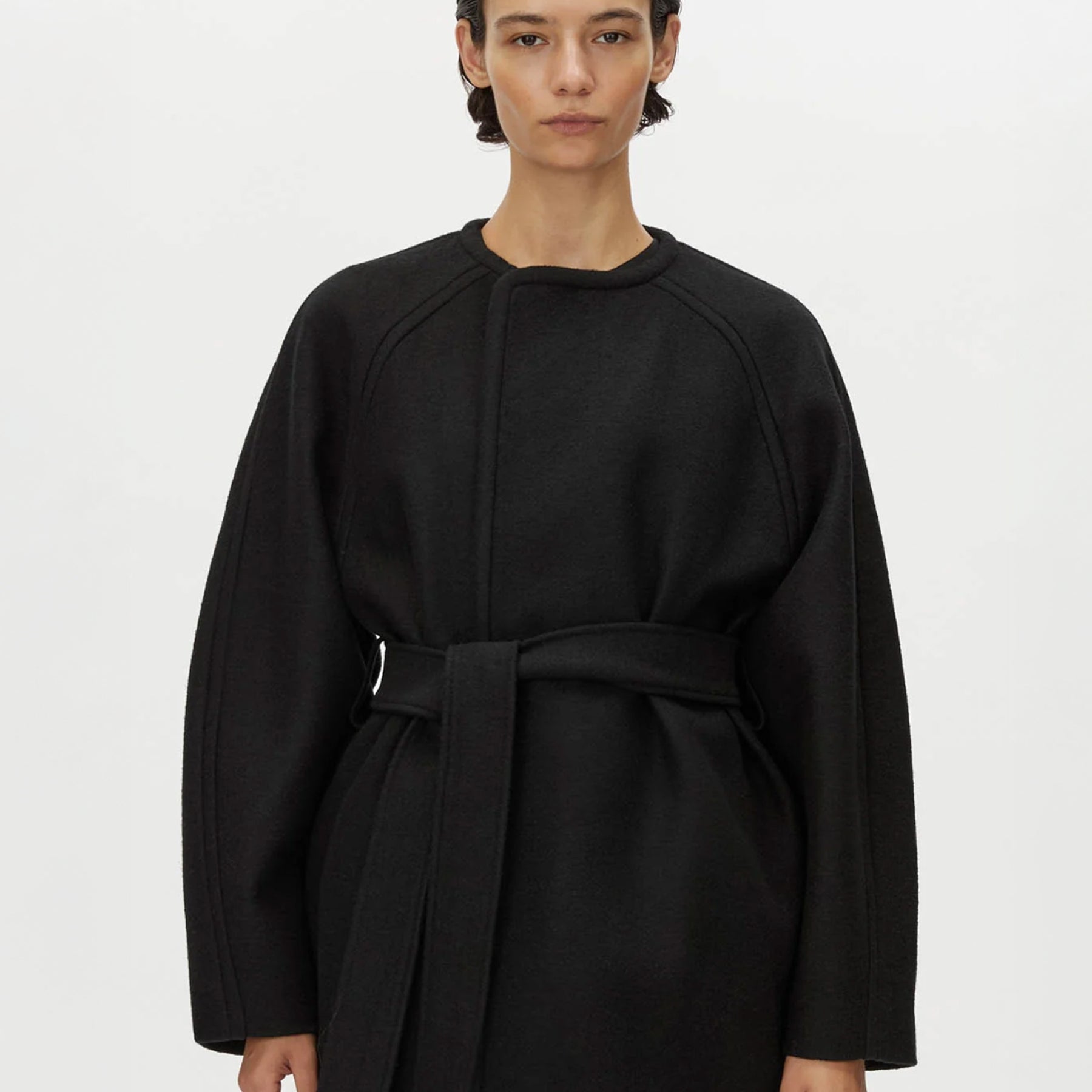 Camilla and Marc | Base Jacket in Black | The UNDONE