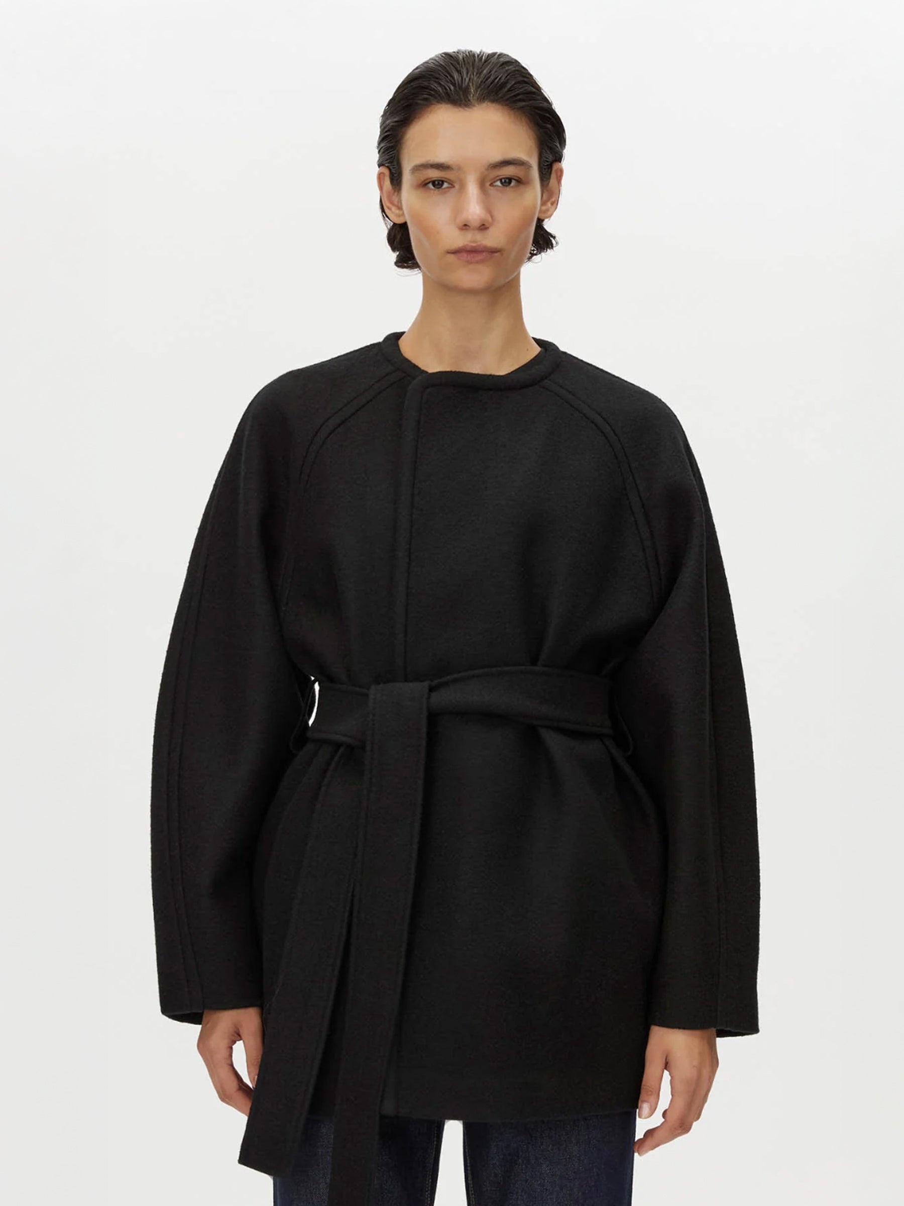Camilla and Marc | Base Jacket in Black | The UNDONE