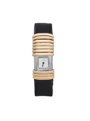 Cartier | Cartier Declaration 16 X 31mm 18K Yellow Gold Diamond Titanium Ladies Watch 2611 | The UNDONE