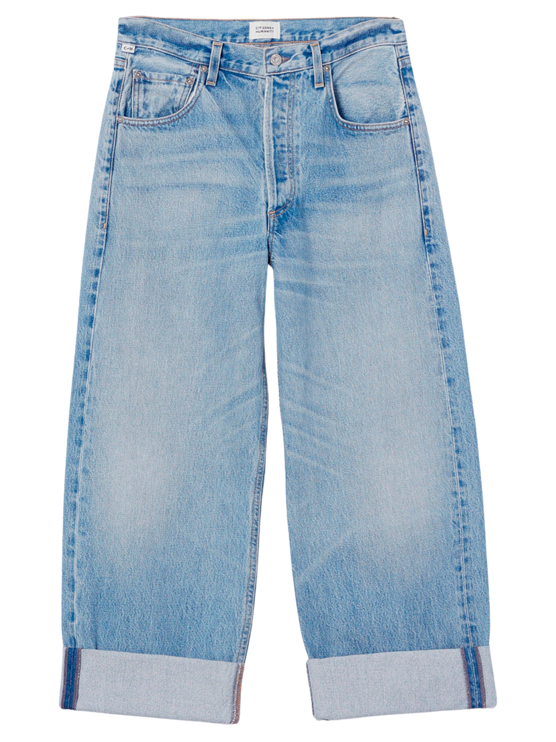 Citizens of Humanity | Ayla Baggy Jean in Blue Gemini | The UNDONE