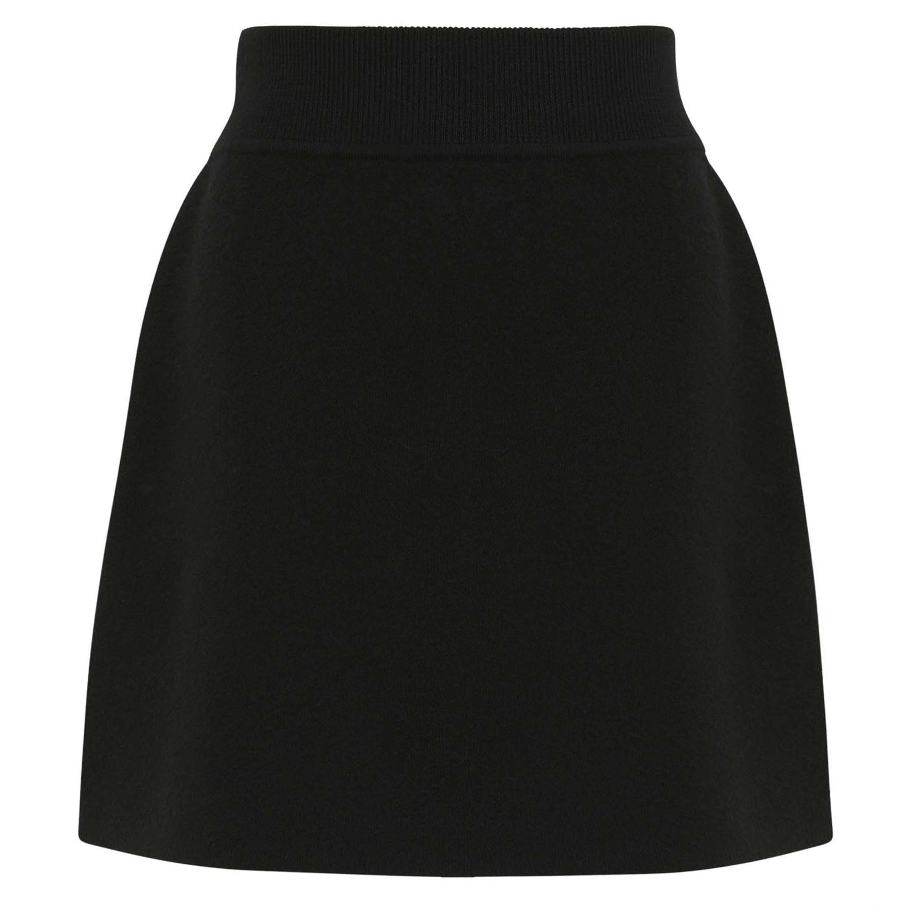 Clea | Mia Knit Skirt in Black | The UNDONE