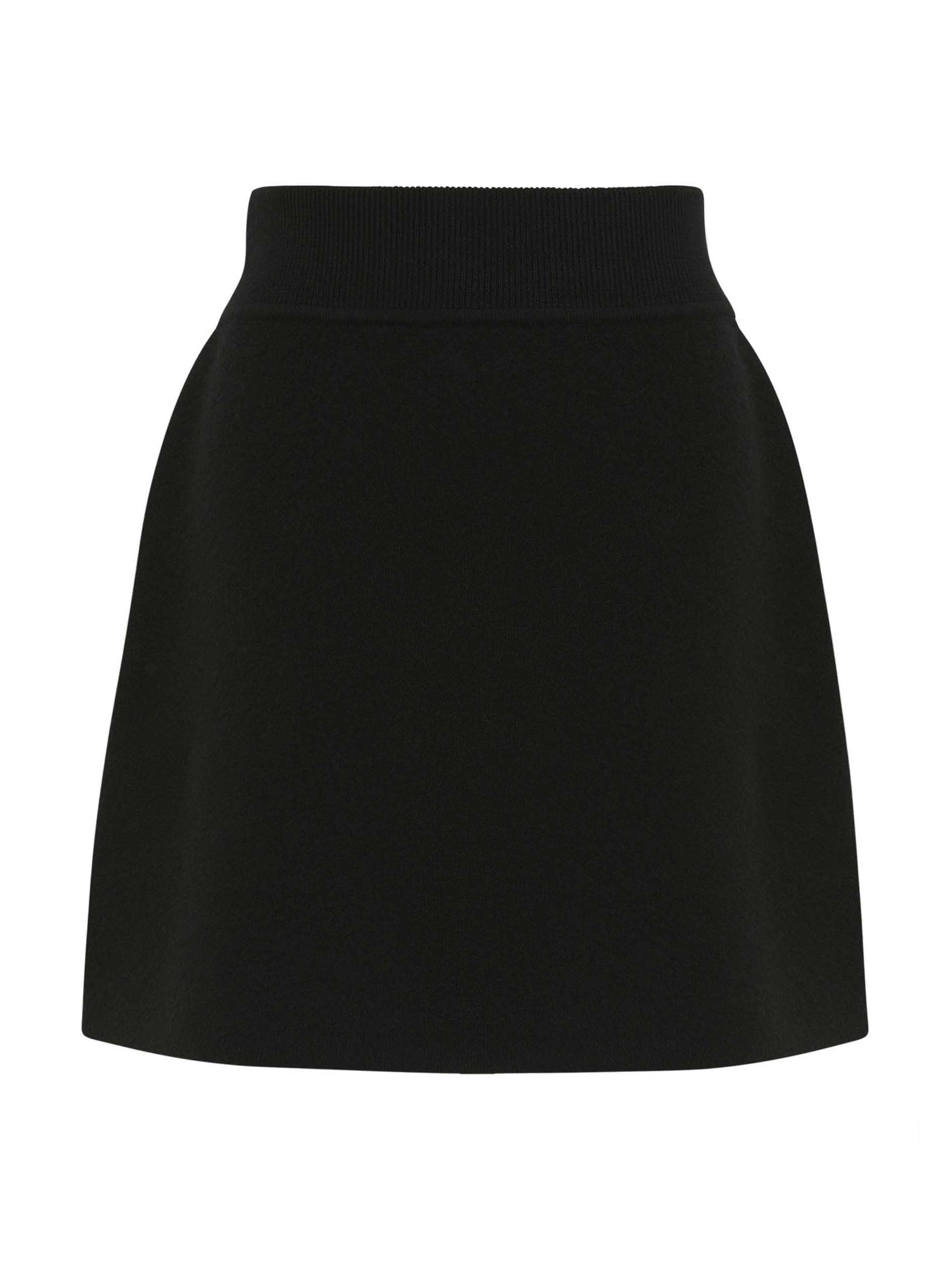 Clea | Mia Knit Skirt in Black | The UNDONE