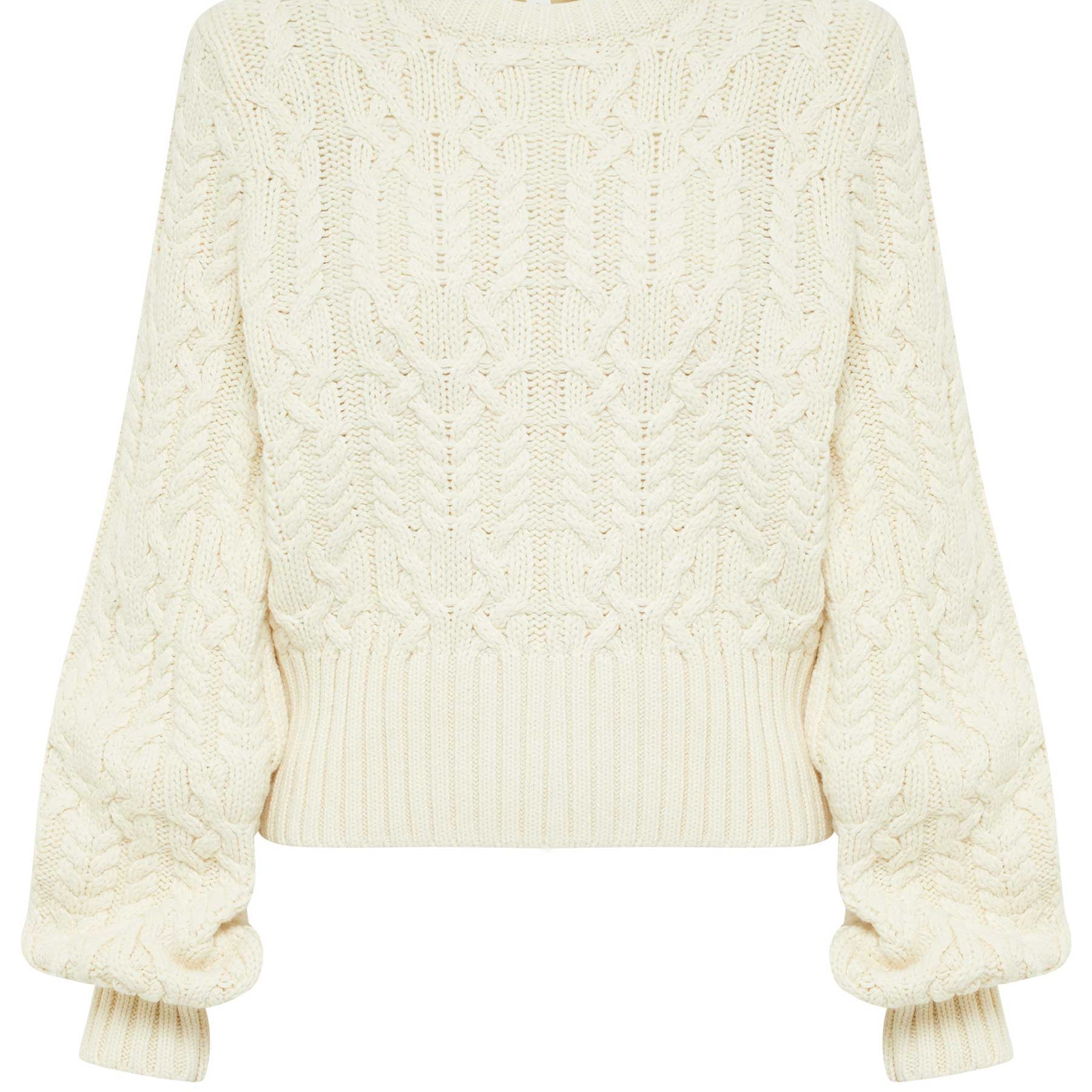 Clea | Renera Cable in Cream | The UNDONE