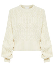 Clea | Renera Cable in Cream | The UNDONE