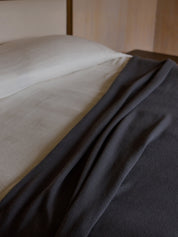 CULTIVER | 100% NZ Merino Wool Blanket in Slate | The UNDONE