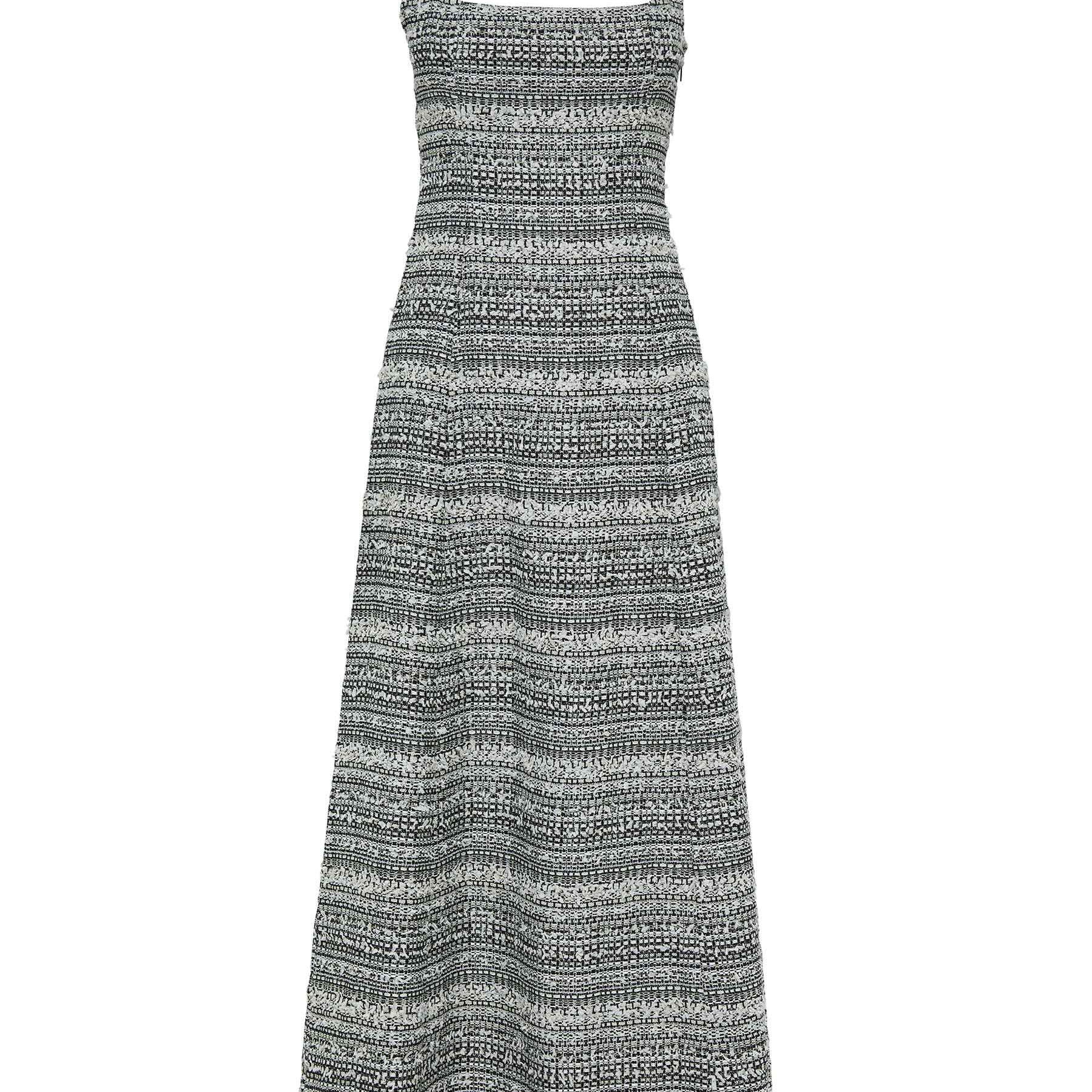 Dominique Healy | Naia Dress In Black Ivory | The UNDONE