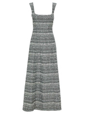 Dominique Healy | Naia Dress In Black Ivory | The UNDONE