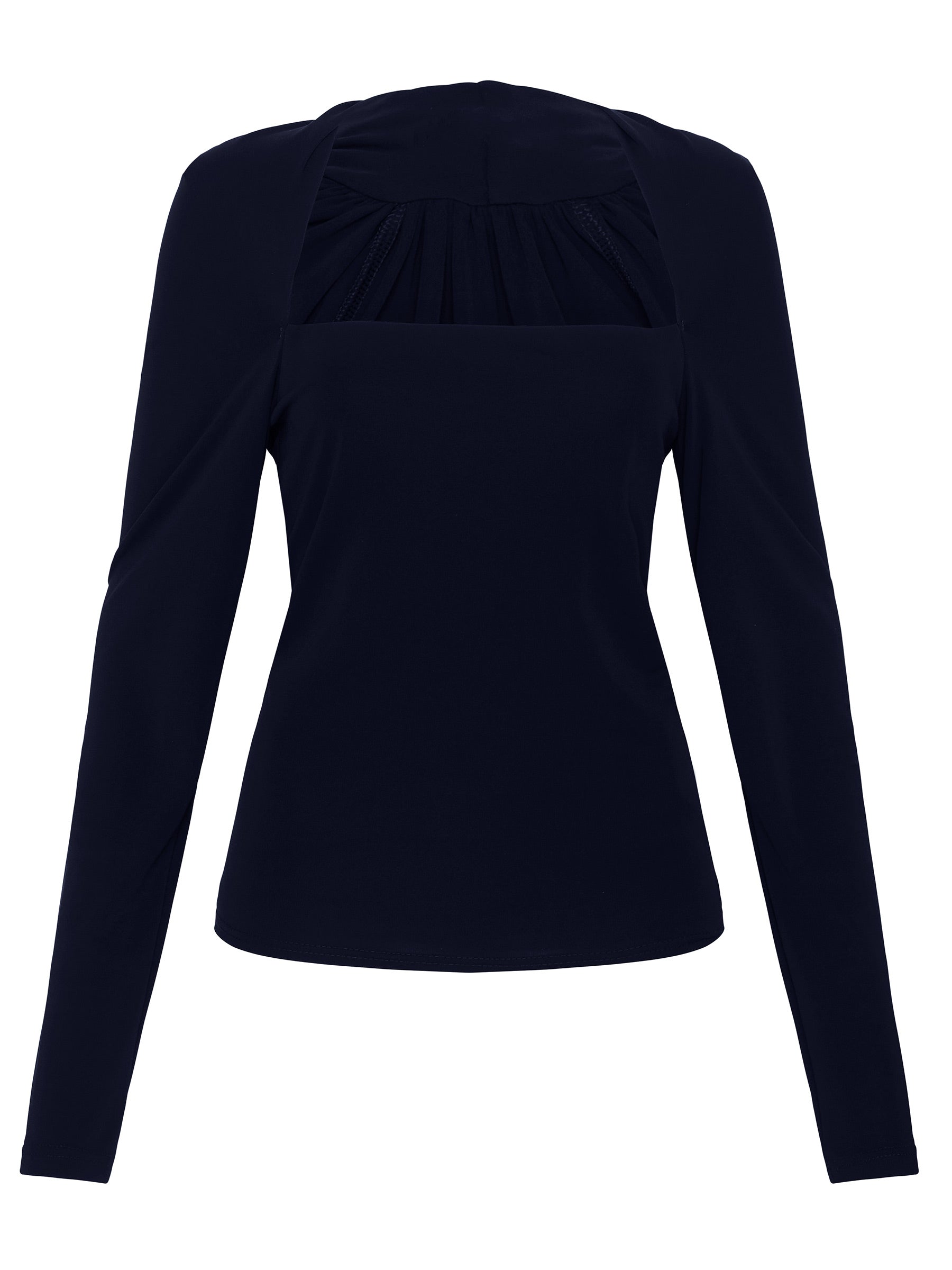 Esse Studios | Odessa Square Top in French Navy | The UNDONE