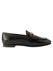 GUCCI | Jordaan Horsebit-Detailed Leather Loafers in Black | The UNDONE