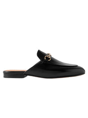 GUCCI | Princetown Horsebit-Detailed Leather Slippers in Black | The UNDONE