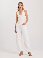 HENNE | Filomena Jean in White | The UNDONE