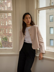 Harris Tapper | Tilmens Blazer in Beige Clay | The UNDONE