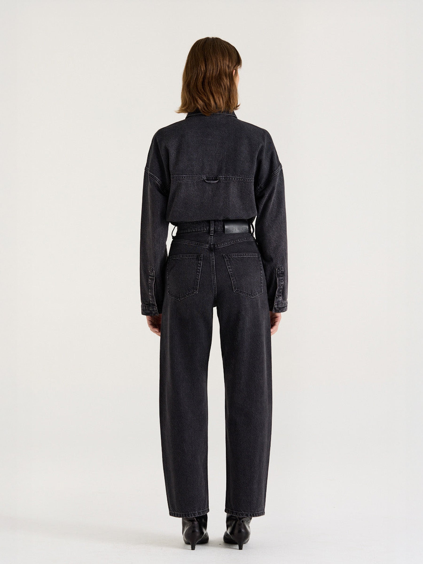 HENNE | Filomena Jean in Black Wash | The UNDONE