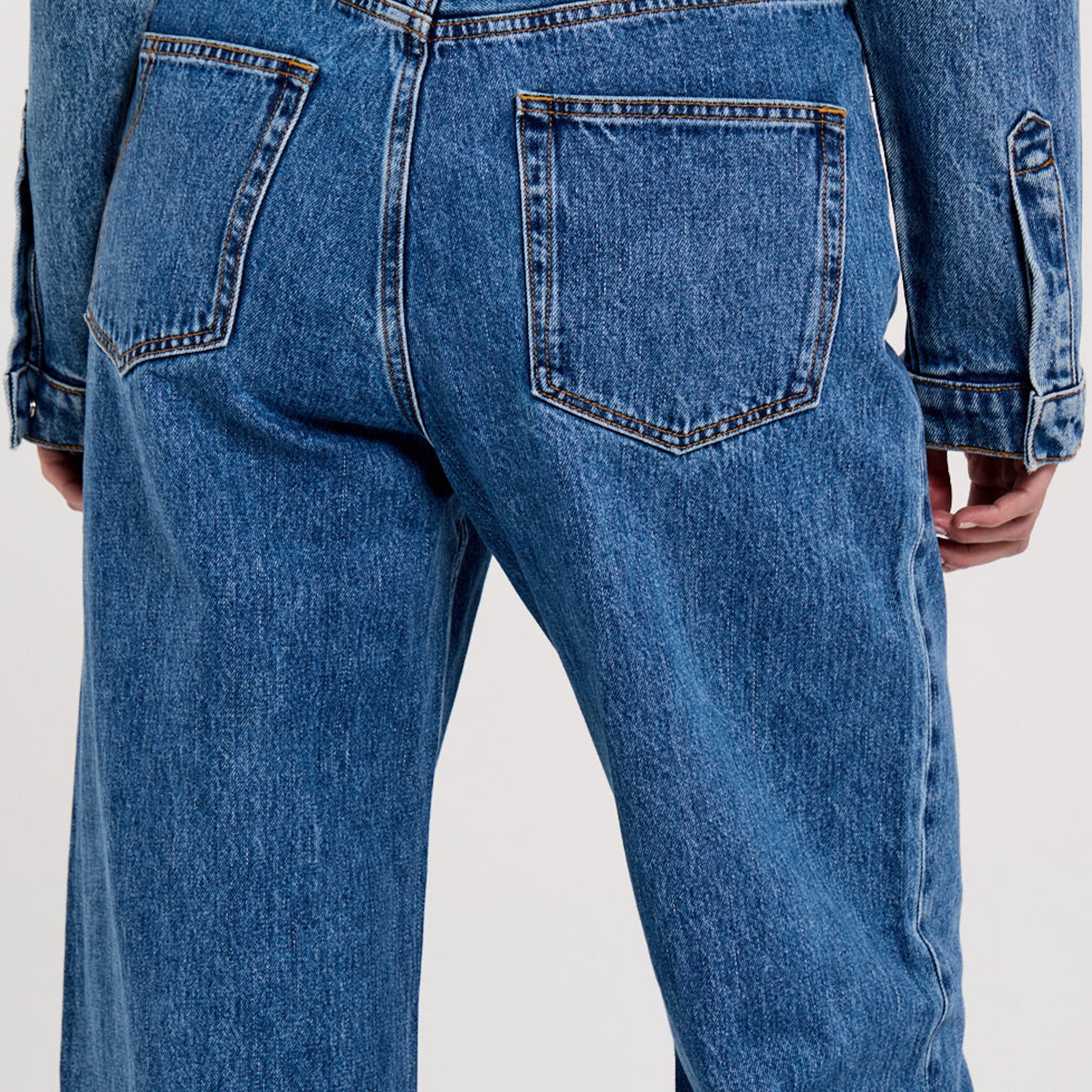 HENNE | Filomena Jean in Indigo Wash | The UNDONE