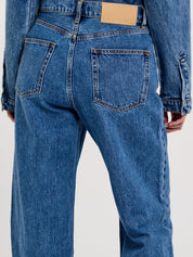 HENNE | Filomena Jean in Indigo Wash | The UNDONE