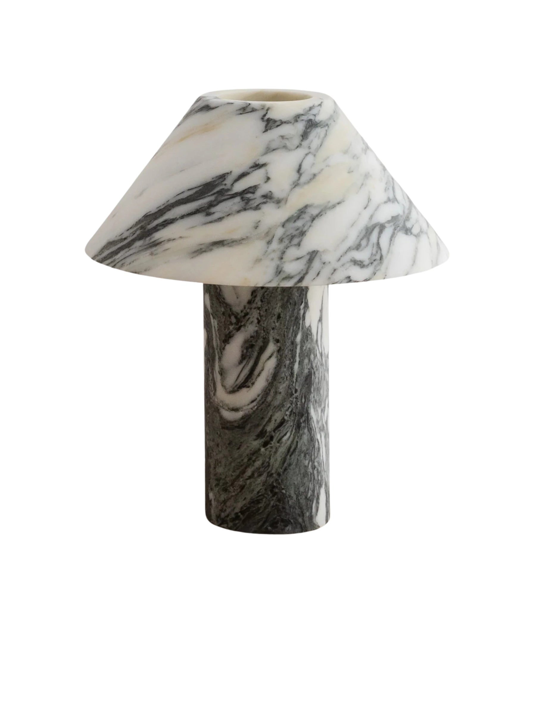 Henry Wilson | Pillar Lamp in Arabescato | The UNDONE