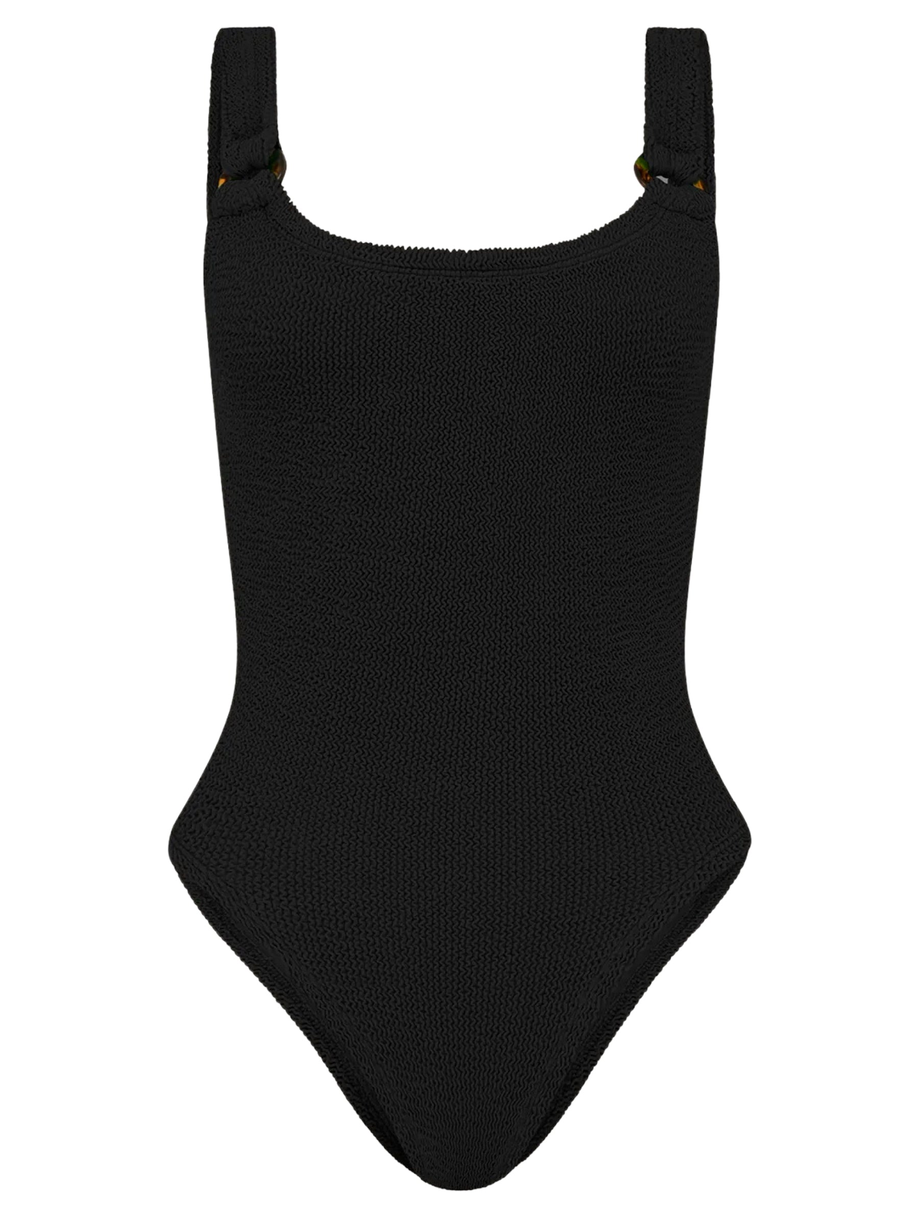 Hunza G | Domino Swim in Black | The UNDONE