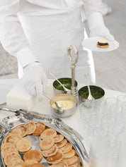 La Casa Homewares | Mezzatorre Aperitif Stand in Silver |  The UNDONE