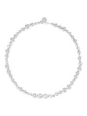 LIÉ STUDIO | The Elly Necklace in Silver | The UNDONE